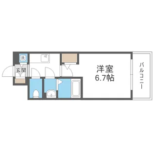 エスリードザ・グラン大阪ノース【3階】の間取り