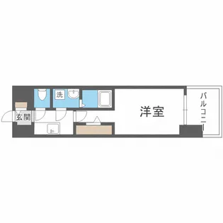 Quintet NAMBA【4階】の間取り