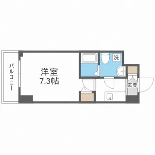 エグゼ新大阪南【5階】の間取り