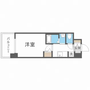 エステムコート新大阪ⅩⅣアイシー【5階】の間取り