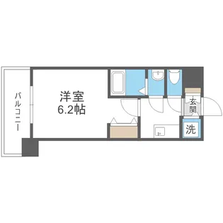 アドバンス西梅田ウインズ【8階】の間取り