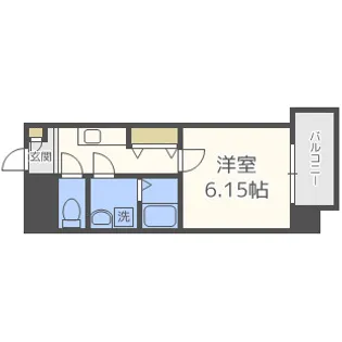 ウインズコート都島【3階】の間取り
