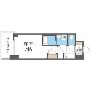 サムティ姫島FELICETO【12階】の間取り