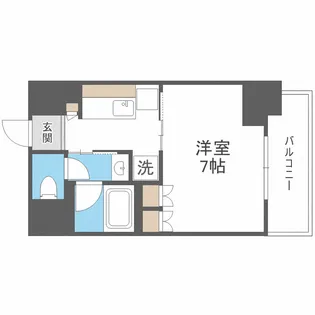 GRAND VILLASSE 福島【3階】の間取り