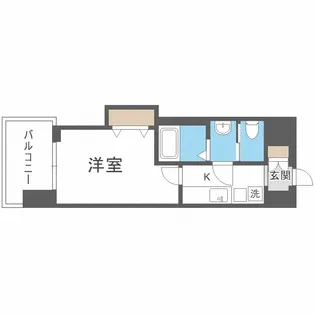 LUXE新大阪EASTⅡ【6階】の間取り