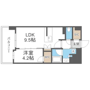 STANDZ新大阪【3階】の間取り