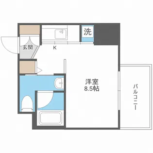INNOCENT DOYAMA【4階】の間取り