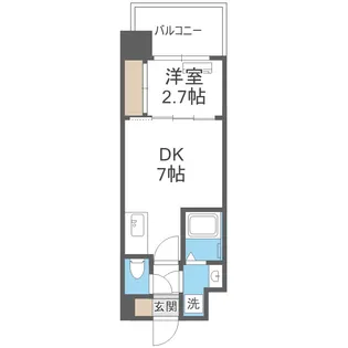 セレニテ新大阪エクラ【9階】の間取り