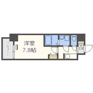 サムティ福島PORTA【6階】の間取り