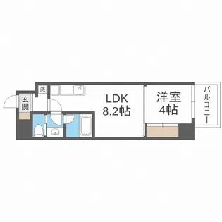 ブエナビスタ桜ノ宮イースト【2階】の間取り