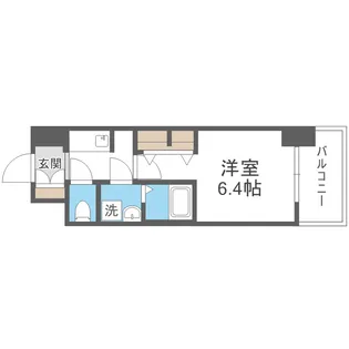 S-RESIDENCE小阪azure【4階】の間取り