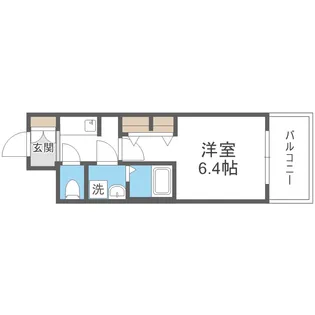 S-RESIDENCE小阪azure【3階】の間取り