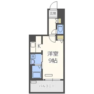 プレサンス立売堀パークシティ【3階】の間取り
