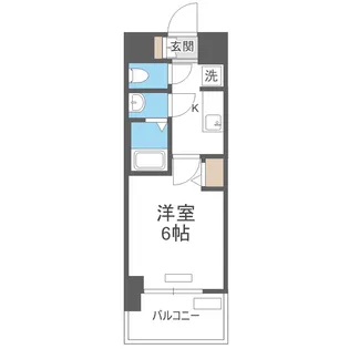 プレサンスOSAKA姫里ヴィオン【2階】の間取り