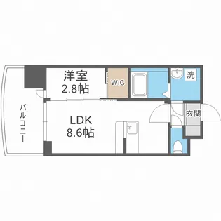 セレニテ中崎町リアン【11階】の間取り