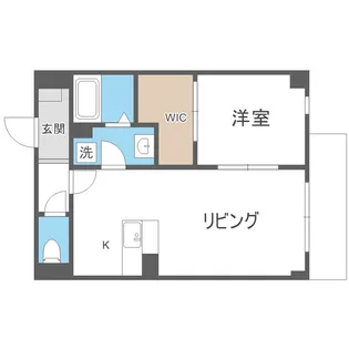 SOLASIA residence九条【2階】の間取り