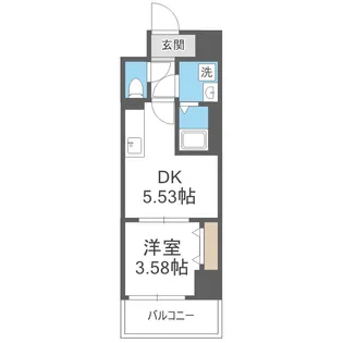 Serie東淀川【3階】の間取り