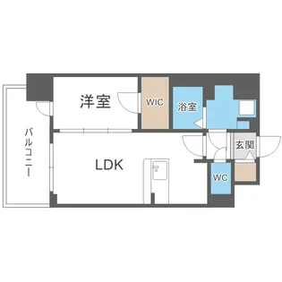 ファーストフィオーレグランフォート【5階】の間取り