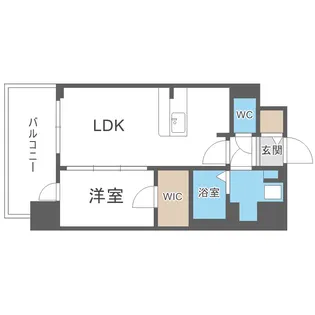 ファーストフィオーレグランフォート【4階】の間取り