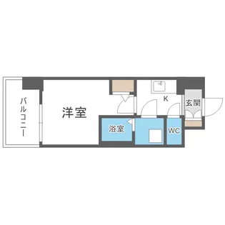 ファーストフィオーレグランフォート【7階】の間取り