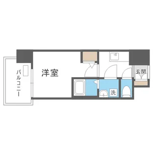 ファーストフィオーレグランフォート【10階】の間取り