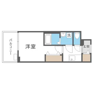 ファーストフィオーレグランフォート【10階】の間取り