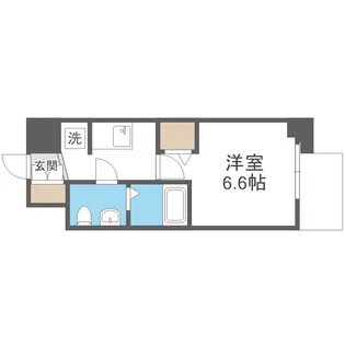 エグゼ大阪CITYアインツ【7階】の間取り