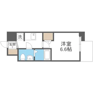 エグゼ大阪CITYアインツ【7階】の間取り