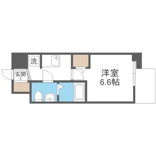 エグゼ大阪CITYアインツ【8階】の間取り