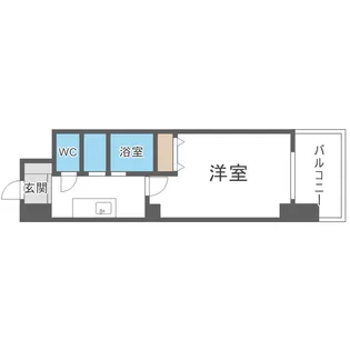 アービングNeo岸里【6階】の間取り