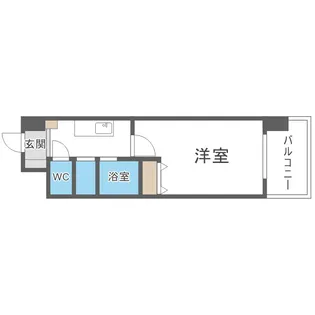 アービングNeo岸里【6階】の間取り