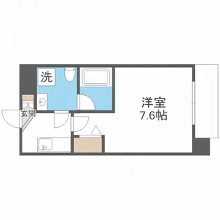 メゾンキコー難波南【10階】の間取り