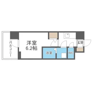 エスリードレジデンス梅田クラスシティ【3階】の間取り