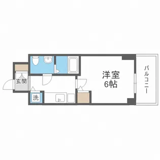 S-RESIDENCE北浜【13階】の間取り