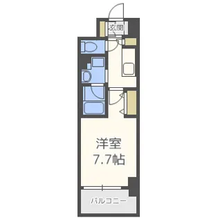 アーバネックス堂島【9階】の間取り