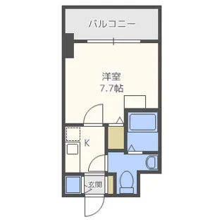 SERENiTE日本橋SUD【10階】の間取り