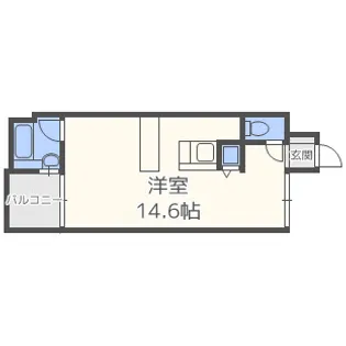 匠空KYOMACHIBORI【8階】の間取り