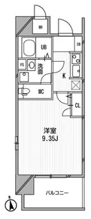 アーデン谷町【11階】の間取り