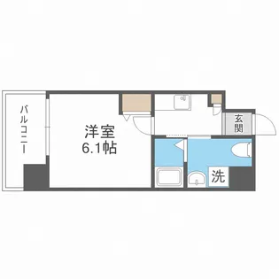 Live Casa 上新庄【2階】の間取り