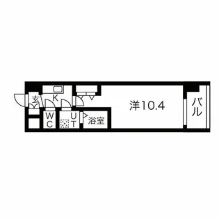 THE MUSIC COURT【5階】の間取り