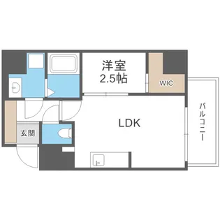 Krystal FimethⅡ番館【6階】の間取り