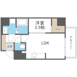 Krystal FimethⅡ番館【8階】の間取り