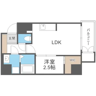 Krystal FimethⅡ番館【9階】の間取り