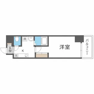 S‐FORT桜川南【11階】の間取り