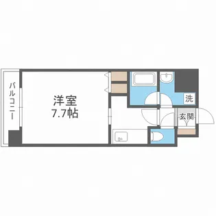 プレジオ都島【4階】の間取り