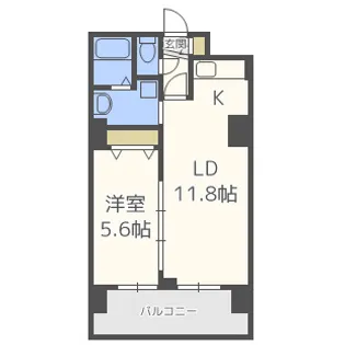 NT新大阪プレミアム【24階】の間取り