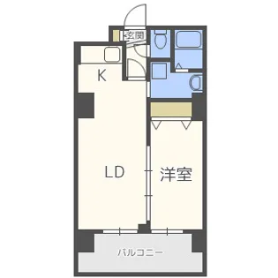 NT新大阪プレミアム【24階】の間取り