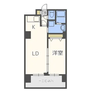 NT新大阪プレミアム【23階】の間取り