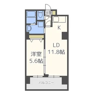 NT新大阪プレミアム【14階】の間取り