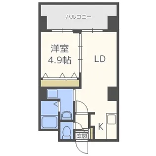 NT新大阪プレミアム【22階】の間取り